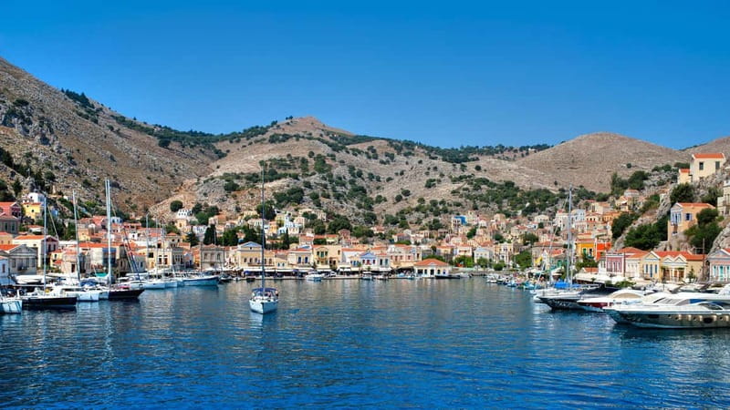 Rhodes: Boat trip to Symi island with swimming at St. George - Getting There in the Right Way: Pickup, Check-In, and Time on the Clock