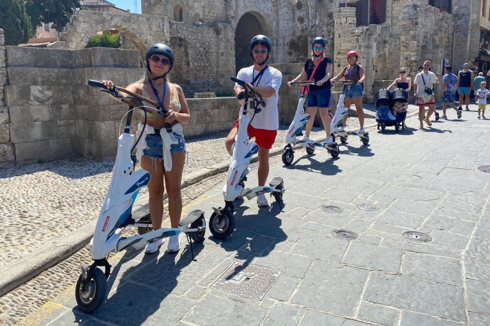 Rhodes: City Highlights and Medieval Town Trikke Tour - Old Town Streets Without the Slog: Socrates Street and Residential Lanes