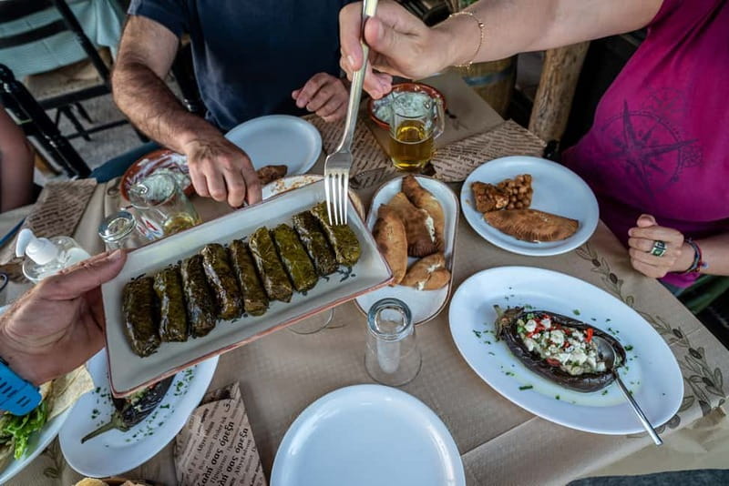 Rhodes: Cooking Lesson and Wine Tasting with Lunch - Village walk in Apollona: how locals grow and live
