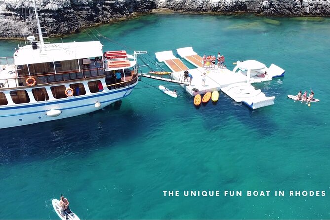 Rhodes Cruise - Fun in the Sun - Anthony Quinn Bay stop: swim time with popular clear water