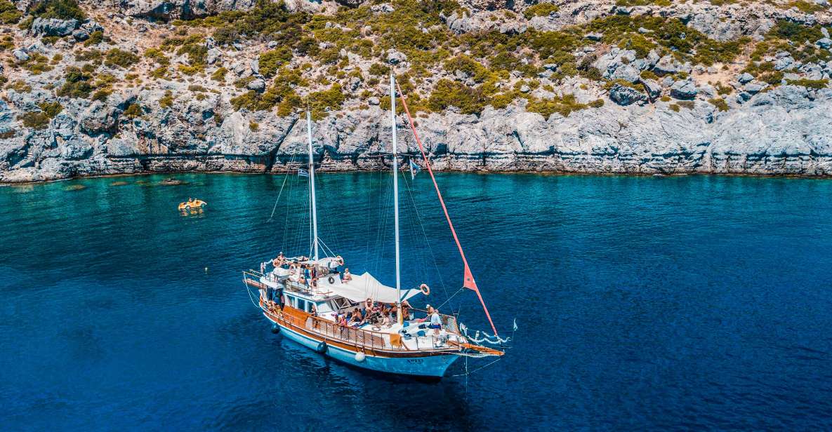 Rhodes: Cruise with 3 Stops, Lunch and Unlimited Drinks - Key highlights you’ll care about
