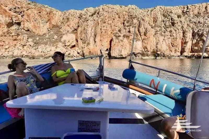 Rhodes: Cruise with 4 Swim Stops, Lunch, Drinks & Transfers - Anthony Quinn Bay: The Photogenic Full-Hour Swim Break