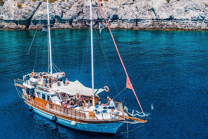 Rhodes Day Cruise (with lunch & unlimited drinks) 5,5 Hours - Royal Sailing Rhodes Meeting Point and Check-In Tips