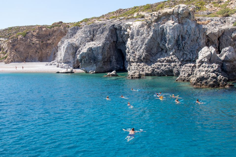 Rhodes: Full Day East Coast Bay to Bay Boat Trip with Lunch - Key Points at a Glance