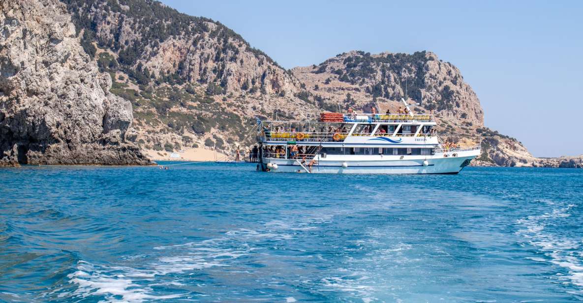 Rhodes: Full Day East Coast Bay to Bay Boat Trip with Lunch - How This Boat Trip Works (and Why It’s Good Value)