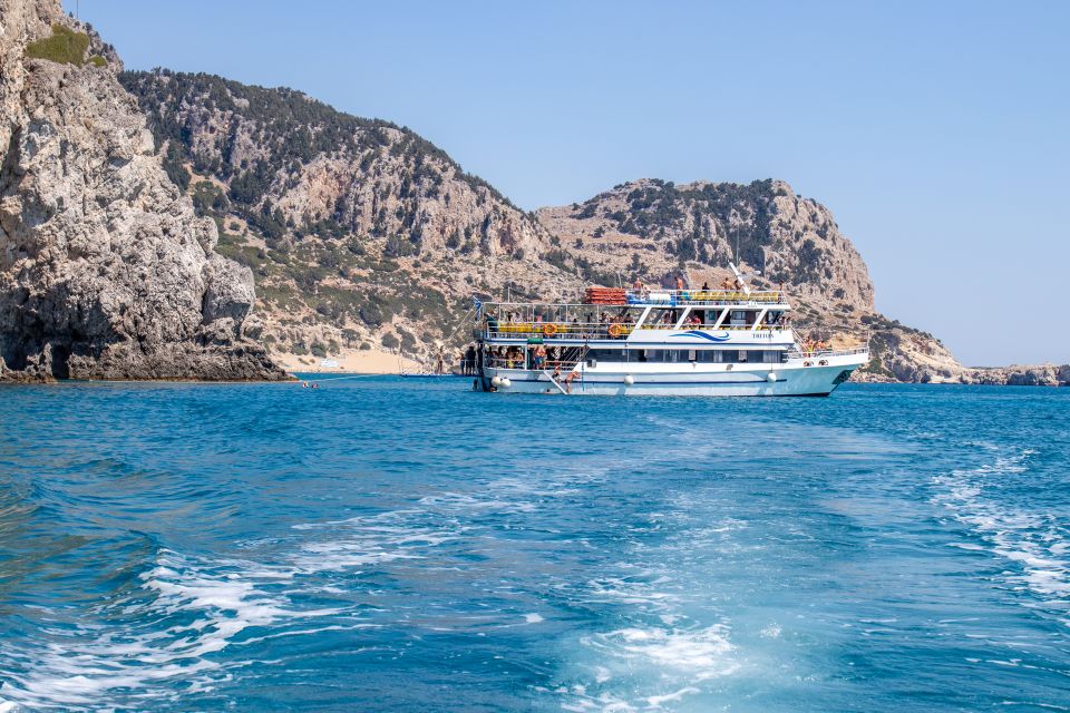 Rhodes: Full Day East Coast Bay to Bay Boat Trip with Lunch - Stop 4: Kallithea Bay for a Final Swim or Sun Time
