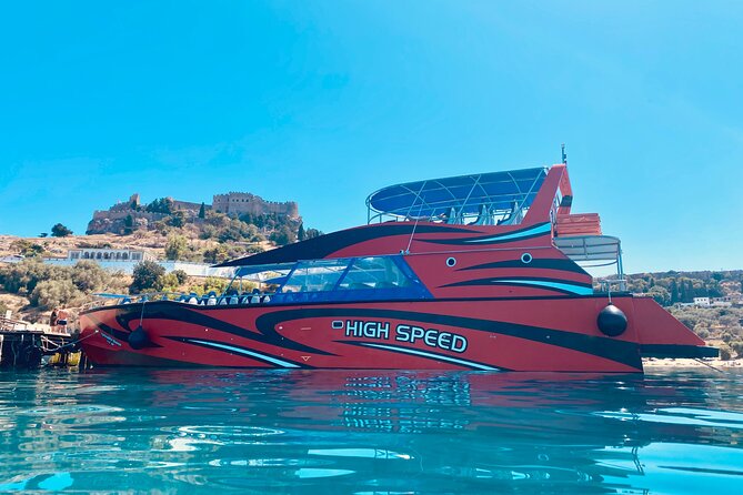 Rhodes High Speed Boat to Lindos - Rhodes High Speed Boat to Lindos: the simple idea that works