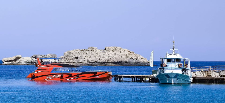 Rhodes: High Speed Boat Trip to Lindos - Seats, comfort, and how to avoid the “too wet” problem