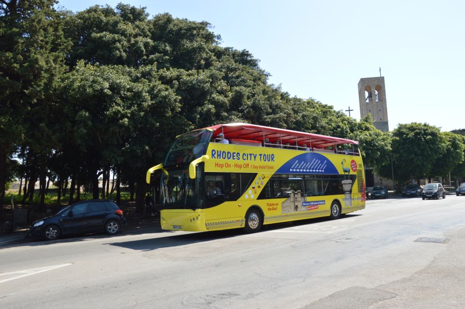 Rhodes: Hop-on Hop-off Bus and Submarine Tour - Two Views of Rhodes in One Day: Bus First, Sea Life Second