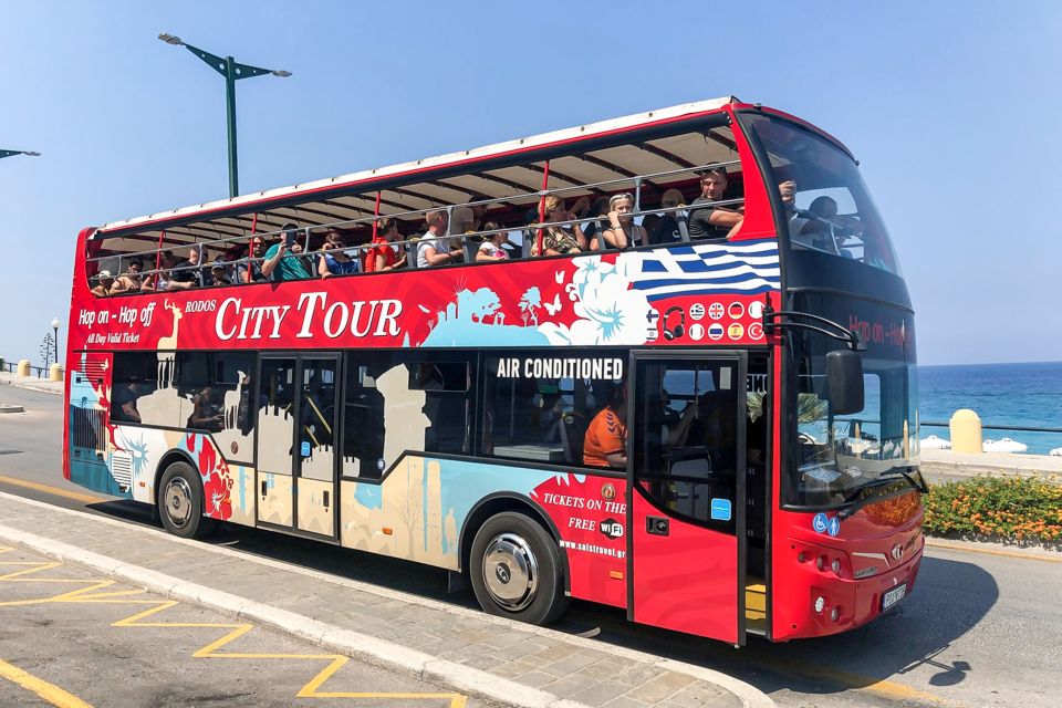 Rhodes: Hop-On Hop-Off Sightseeing Bus Tour - Using the Upper Deck and 10-Language Audio Guide Without Getting Frazzled
