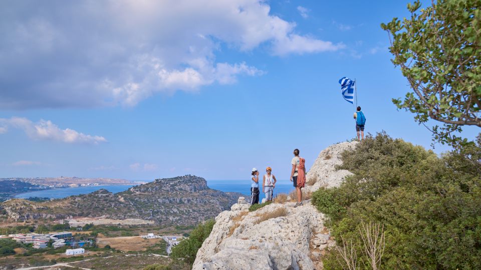 Rhodes: Ladiko Bay Rock Climbing and Rappelling Experience - A 20-Minute Hike to a Better Rappel Position