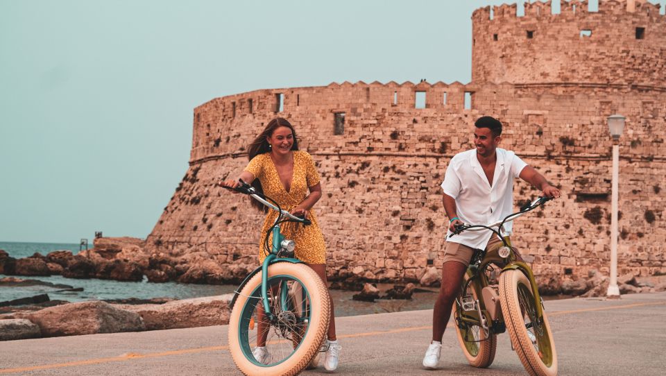 Rhodes: Retro eBike Highlights Tour w/ Personal Photographer - Stop 5: Colossus of Rhodes area photo stop