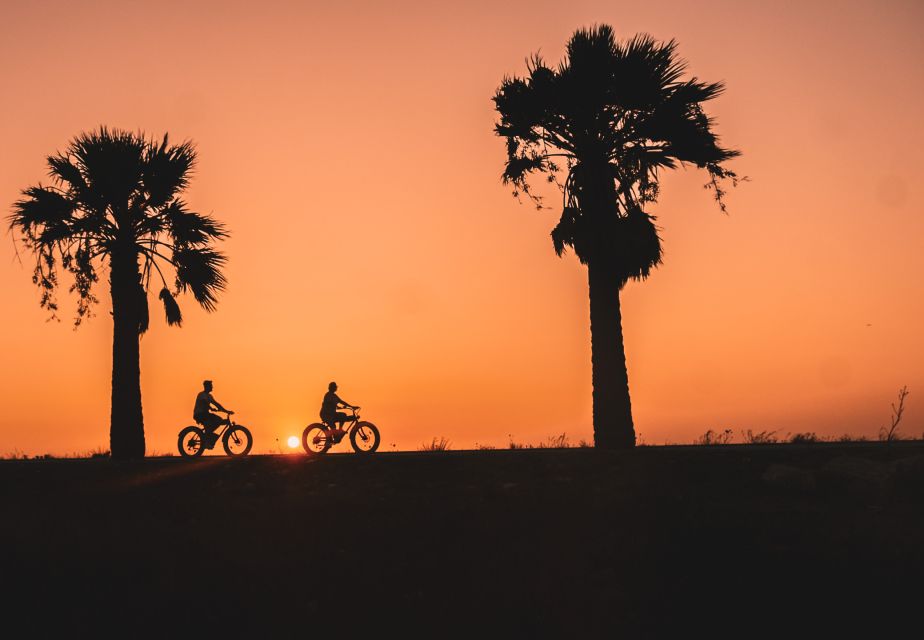 Rhodes: Retro eBike Highlights Tour w/ Personal Photographer - Stop 6: Rhodes Town, sunset timing, and scenic riding
