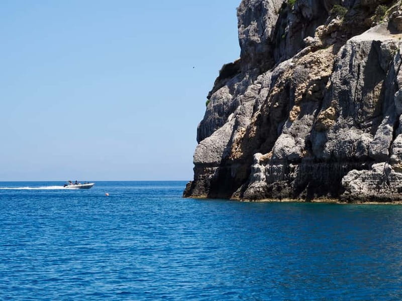 Rhodes: RIB Cruise with Drinks and 4 Swim Stops - Drinks, snacks, and the realistic version of the onboard bar