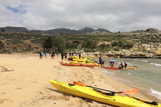 Rhodes Sea Kayaking Adventure small groups incl.Transfer & snack - Getting there: pickup, timing, and what to bring