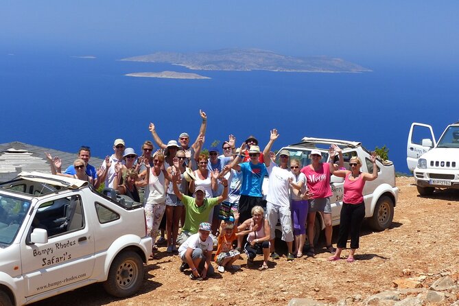 Rhodes Self Drive 4x4 Safari Adventure - North pick ups - Start in Psinthos: briefing first, then the hills