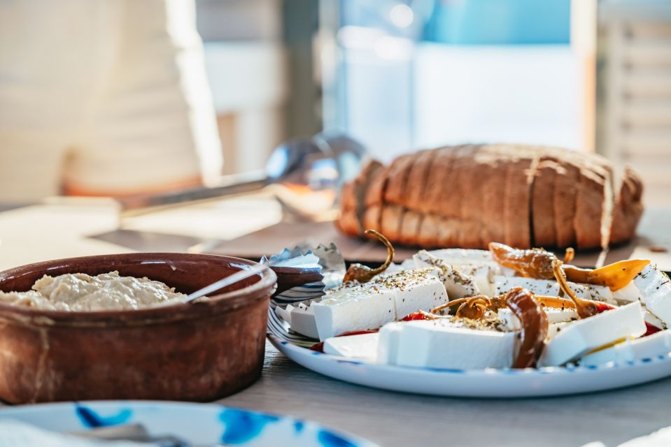 Rhodes: Sunset Catamaran Cruise with Dinner Buffet & Drinks - Dinner Buffet on Board: Greek-Style Salads, Bread, and Unlimited Drinks