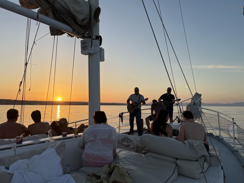 Rhodes: Sunset Cruise w/ Gourmet Buffet, Drinks & Live Music - Open bar details: wine, beer, cocktails, and Greek spirits