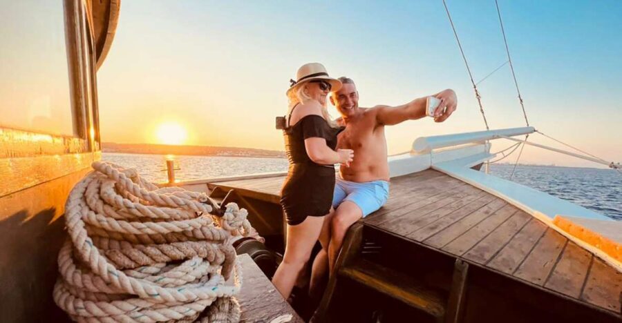 Rhodes: Sunset Cruise with Greek BBQ and Unlimited Drinks - Greek BBQ on board: what’s on the grill