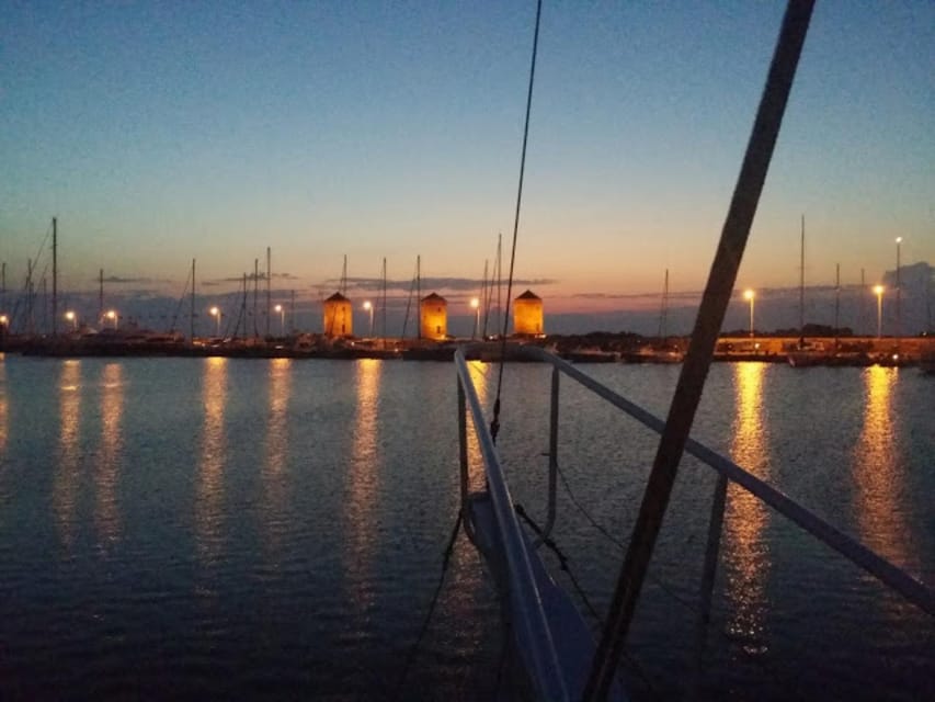 Rhodes: Sunset Cruise with Live Music, Wine & Greek Buffet - Practical tips to make your sunset cruise smoother