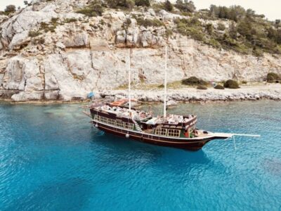 Rhodes: Sunset Cruise with Unlimited Aperol, Beer, and Wine - The Kallithea Springs Swim Stop: Clear Water and No Rush