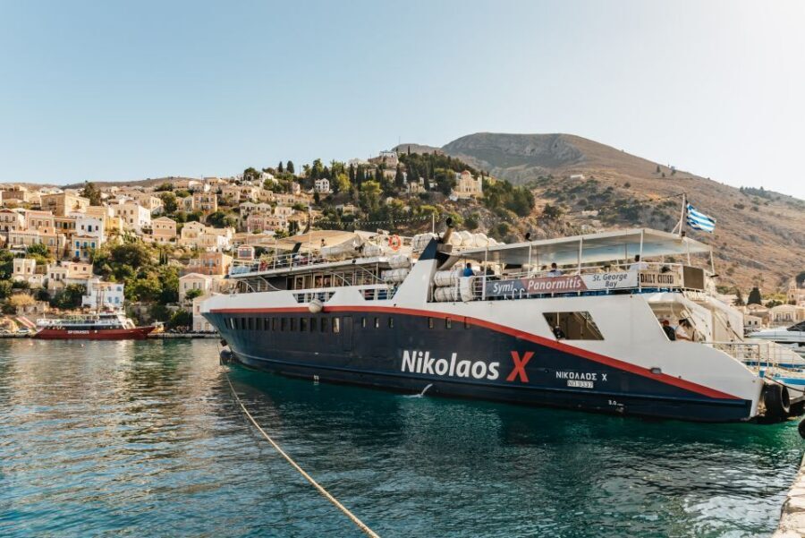 Rhodes: Symi Island & Panormitis Monastery Day Trip by Boat - Nikolaos X Ferry: Comfort Tips for the 3-Deck Ride