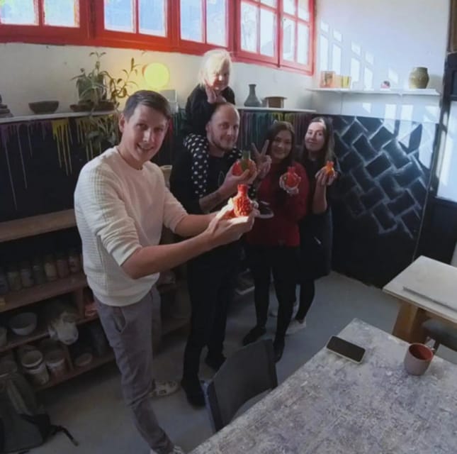 Rhodes Town: Pomegranate Pottery Masterclass - The global exchange feel: why you take home someone else’s pomegranate