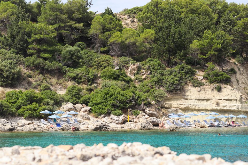 Rhodes Town: Scenic Cruise to Lindos with Swim Stops - Tsambika Bay Snorkel Stop: Clear Water, Real Swim Time