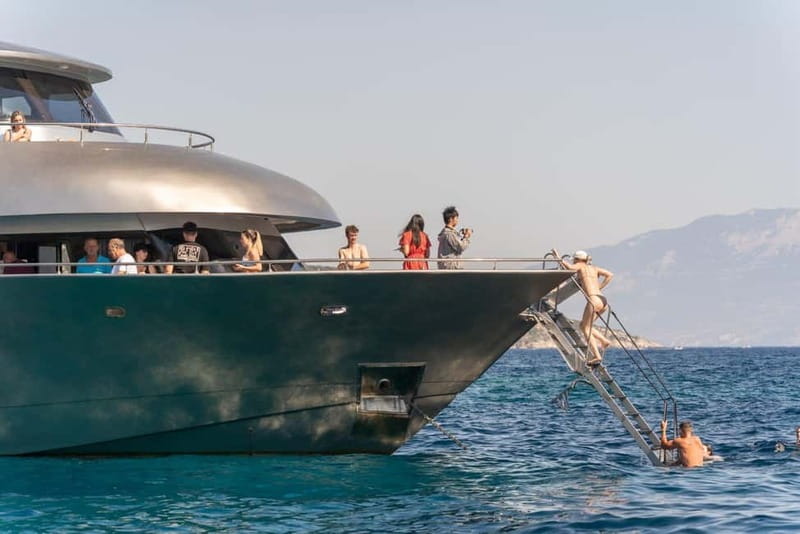 Rhodes: Transfer & Cruise to Symi Island & St. George Bay - Onboard comfort details that actually matter