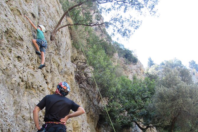 Rock Climbing with a Guide in Chania Therisos Gorge - Therisos Gorge climbing in Chania: grades from first routes to 8a