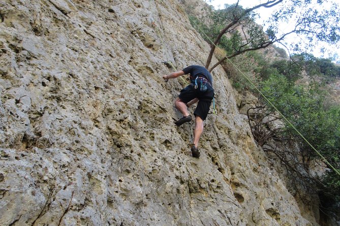 Rock Climbing with a Guide in Chania Therisos Gorge - Climbing the gorge sectors: how your route grades get matched