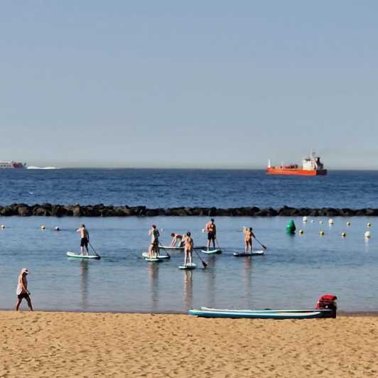 Santa Cruz de Tenerife: Las Teresitas Stand Up Paddle Course - The 20-minute basics class: what you’ll learn first