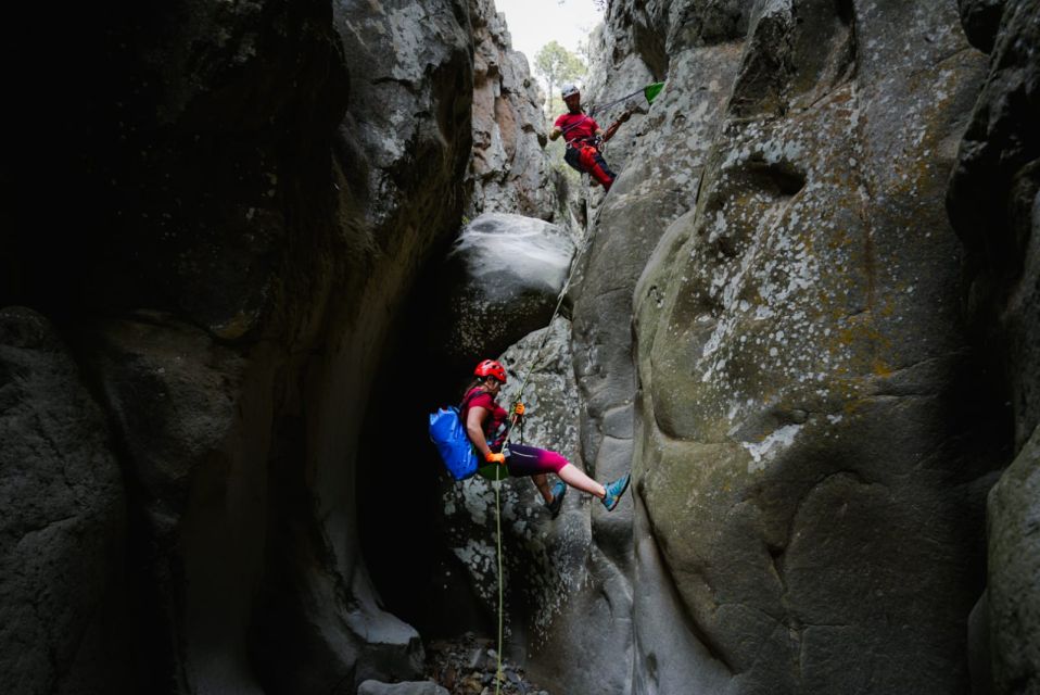 Santa Cruz de Tenerife: Vilaflor Canyoning Tour - Your gear moment: equipment, photos, and accident insurance