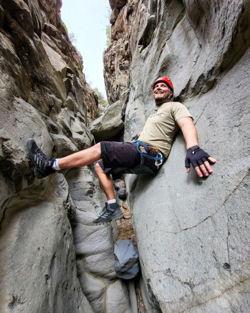 Santa Cruz de Tenerife: Vilaflor Canyoning Tour - The scramble-and-climb sections: where technique turns into confidence
