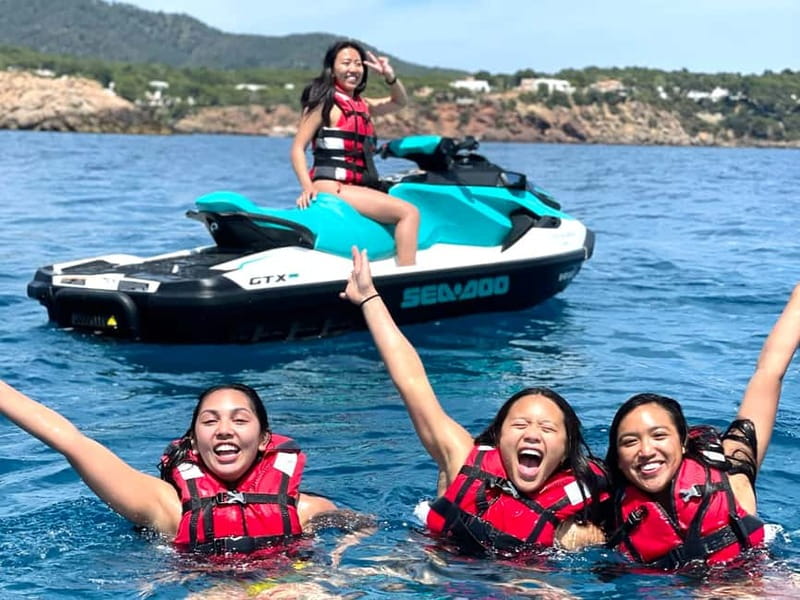 Santa Eulalia: Jet Ski Tour with Optional Dolphin Searching - Small group energy: what it feels like in practice