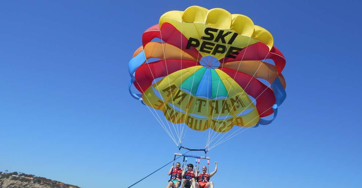 Santa Eulària des Riu: Parasailing Boat Cruise with Drinks - Key things that make this parasailing cruise work