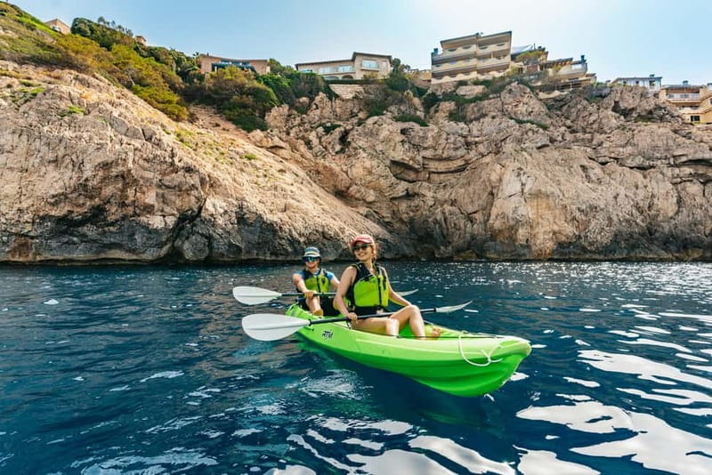 Santa Ponsa: Marine Reserve Kayak Tour - Optional hotel transfers: saving time and reducing stress