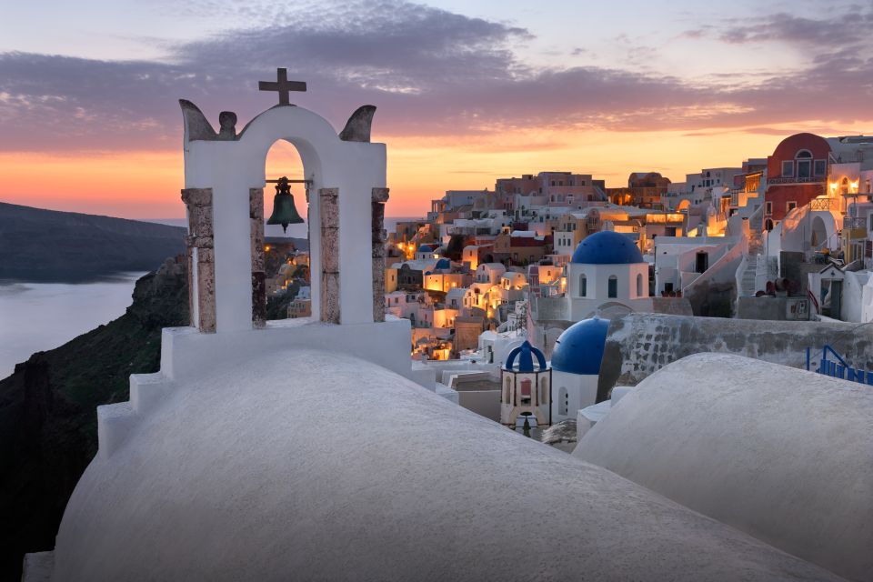 Santorini 2-Day Combo: Volcano Boat Cruise & Island Bus Tour - Palea Kameni hot springs swim: sulfur water, mud, and what to expect in the water