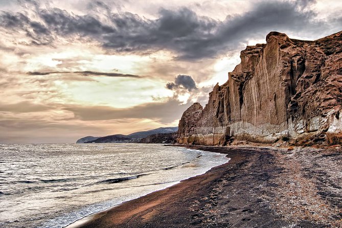 Santorini: 6hr Private Tour with Olive Oil, Beer or Wine Tasting - The Castle of St Nicholas: stories plus about an hour of breathing room