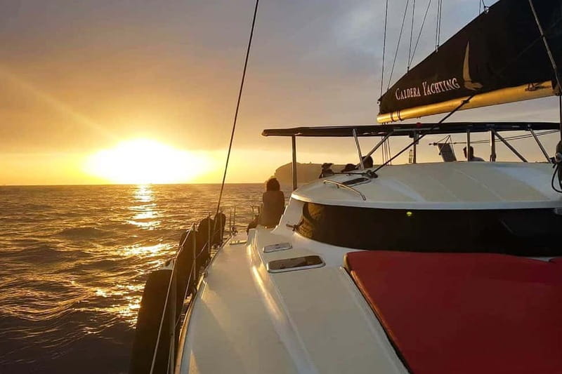 Santorini Adventurous Catamaran Experience with Snorkeling - Akrotiri’s Venetian Lighthouse: A Cliffside Stop Worth Slowing Down
