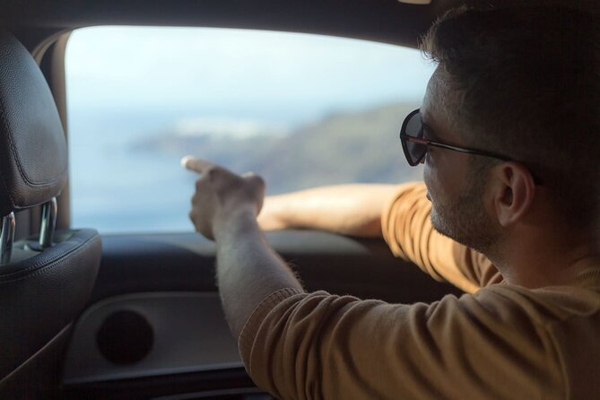 Santorini: Airport or Port One-Way Private Transfer - Private means private: only your group in the vehicle