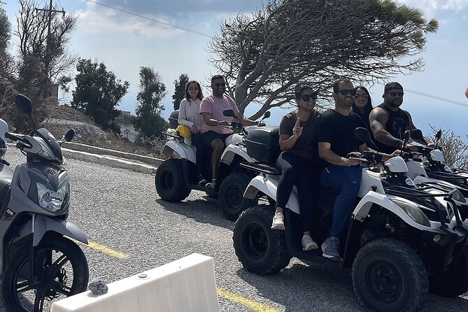 Santorini ATV Highlights Tour: Oia, Viewpoints & Volcanic Beaches - Passing Pyrgos and Castelli: less famous, still memorable