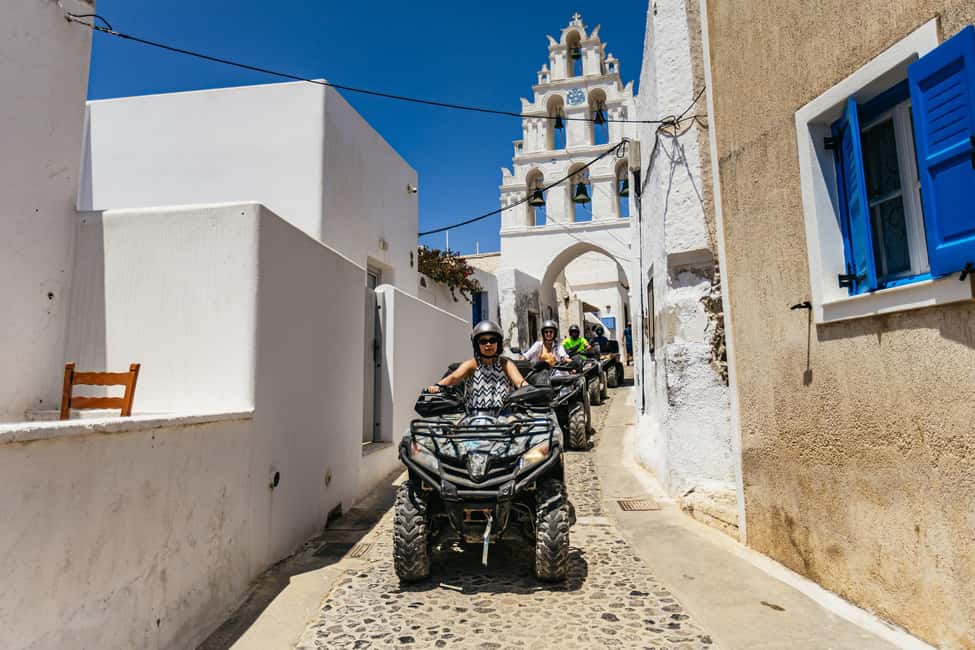 Santorini: ATV Quad Bike Tour with Lunch - Why an ATV quad tour works better than a standard Santorini day