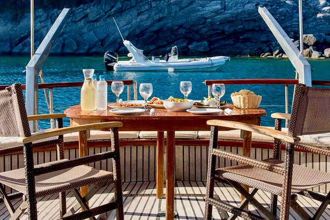 Santorini Caldera Day Traditional Cruise with Meal and Drinks - A caldera cruise that fits real sightseeing time