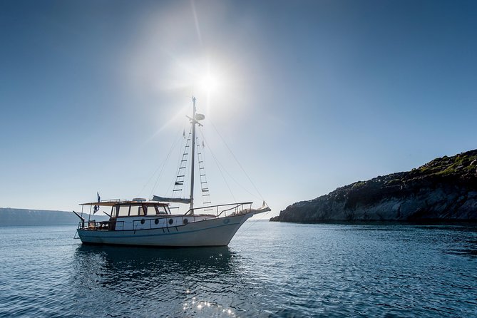 Santorini Caldera Day Traditional Cruise with Meal and Drinks - Getting to Vlychada without hauling your bags twice