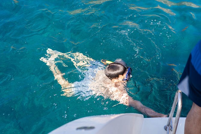 Santorini Caldera Gold Day Cruise with BBQ on board and Open Bar - Vlychada to Red Beach: quick hops that build the wow factor