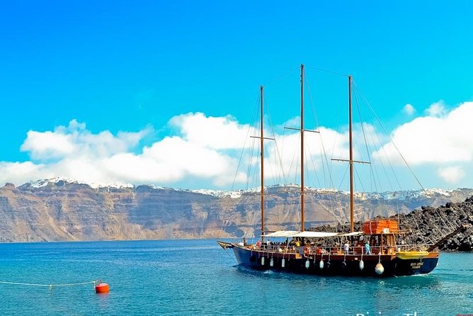 Santorini Caldera Morning Cruise With King Thiras Boat - The Crew, the Pace, and What a Busier Boat Changes