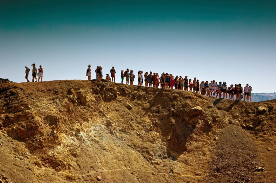 Santorini Caldera: Sunset Cruise with Dinner - Getting there and back without losing your evening