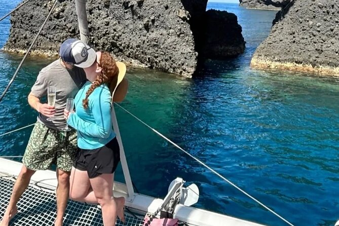 Santorini Catamaran Cruise – 5-Hour Private Sailing Experience - Santorini Volcano viewing: close-up scenery plus crew storytelling