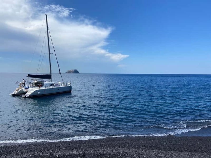 Santorini: Catamaran Cruise with Food and Drinks - From Vlychada to the Volcano: What This Catamaran Day Really Feels Like